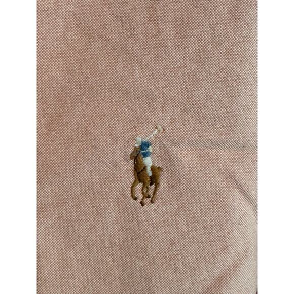 Ralph Lauren classic fit buttoned shirt, Size L, Light red - Picture 6 of 8